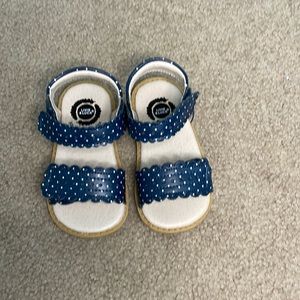Livie and Luca polka dot sandals, size 7